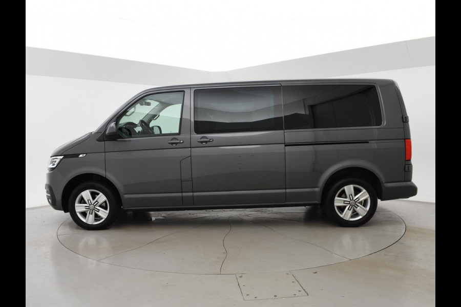Volkswagen Transporter BULLI 2.0 TDI 150 PK DSG L2H1 DUBBEL CABINE + 2 SCHUIFDEUREN | VIRTUAL COCKPIT | ADAPTIVE CRUISE | STOELVERW.