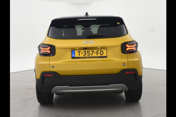 Jeep Avenger SUMMIT 54 kWh SUN YELLOW TWO-TONE + BREEDBEELD APPLE CARPLAY | CAMERA | ADAPTIVE CRUISE CONTROL