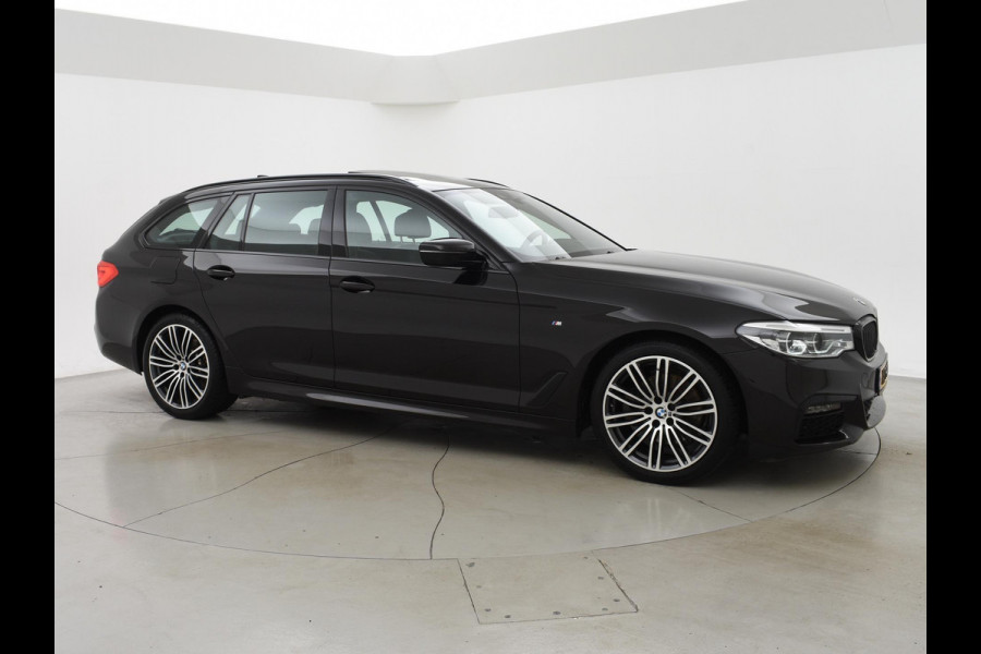 BMW 5 Serie Touring 520i 184 PK M-SPORT H.E. AUT. *ALMANDINBRAUN* + PANORAMA | NAPPA LEDER | HEAD-UP | 19 INCH