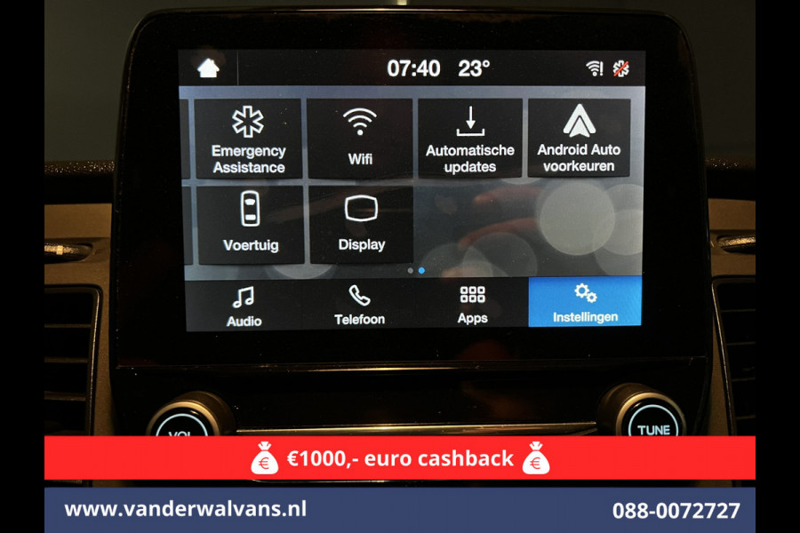 Ford Transit Custom 2.0 TDCI L2H1 Euro6 *Rijklaar Direct Rijden* Airco | Camera | Android auto | Cruisecontrol | Parkeersensoren verwarmde voorruit, bijrijdersbank, 2800kg trekvermogen