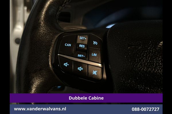 Ford Transit Custom 2.0 TDCI 130pk Automaat L2H1 Dubbele Cabine Euro6 Airco | 6-Zits | LED | Apple Carplay Android Auto, Cruisecontrol, Trekhaak, Parkeersensoren, Verwarmde voorruit