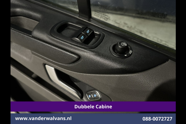 Ford Transit Custom 2.0 TDCI 130pk Automaat L2H1 Dubbele Cabine Euro6 Airco | 6-Zits | LED | Apple Carplay Android Auto, Cruisecontrol, Trekhaak, Parkeersensoren, Verwarmde voorruit