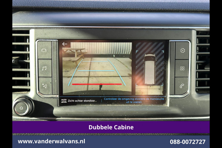 Peugeot Expert 2.0 BlueHDI 177pk Automaat L3H1 Dubbele cabine SPORT Euro6 Airco | 6-Zits | Leder | 2x Zijdeur Head up display, Navigatie, Camera, Apple Carplay, Android Auto, Xenon, LM velgen, Sidebars, Cruisecontrol, Trekhaak, Stoelverwarming, Parkeersensoren