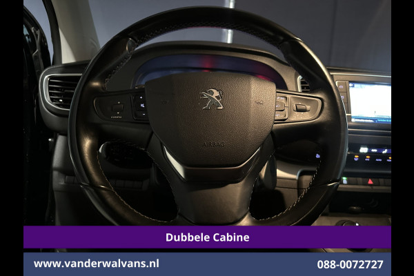 Peugeot Expert 2.0 BlueHDI 177pk Automaat L3H1 Dubbele cabine SPORT Euro6 Airco | 6-Zits | Leder | 2x Zijdeur Head up display, Navigatie, Camera, Apple Carplay, Android Auto, Xenon, LM velgen, Sidebars, Cruisecontrol, Trekhaak, Stoelverwarming, Parkeersensoren