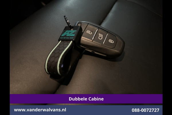 Peugeot Expert 2.0 BlueHDI 177pk Automaat L3H1 Dubbele cabine SPORT Euro6 Airco | 6-Zits | Leder | 2x Zijdeur Head up display, Navigatie, Camera, Apple Carplay, Android Auto, Xenon, LM velgen, Sidebars, Cruisecontrol, Trekhaak, Stoelverwarming, Parkeersensoren