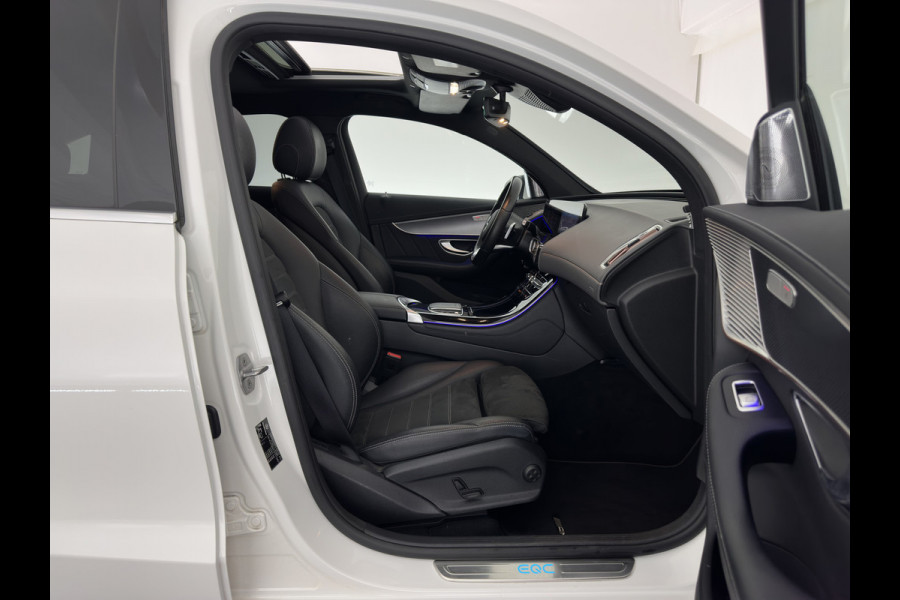 Mercedes-Benz EQC 400 4MATIC 80 kWh AMG (INCL-BTW) Aut. *PANO | BURMESTER-SURROUND | DISTRONIC | LEATHER-MICROFIBRE | FULL-LED | TOP-VIEW | WIDE-SCREEN-COCKPIT | KEYLESS | AIR-SUSPENSION | SPORT-SEATS | PRIVACY-GLASS | AMBIENT-LIGH
