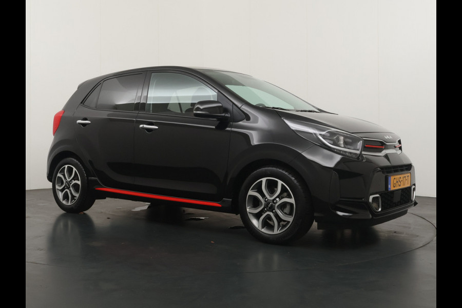 Kia Picanto 1.0 DPi GT-Line Airco - Apple Carlpay/Android Auto - Cruise Control - Climate Control - Navigatie - Achteruitrijcamera - Fabrieksgarantie tot 08-2031
