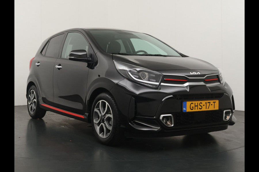 Kia Picanto 1.0 DPi GT-Line Airco - Apple Carlpay/Android Auto - Cruise Control - Climate Control - Navigatie - Achteruitrijcamera - Fabrieksgarantie tot 08-2031