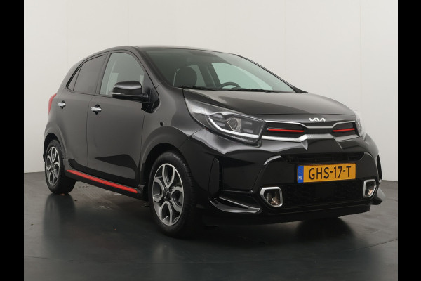 Kia Picanto 1.0 DPi GT-Line Airco - Apple Carlpay/Android Auto - Cruise Control - Climate Control - Navigatie - Achteruitrijcamera - Fabrieksgarantie tot 08-2031