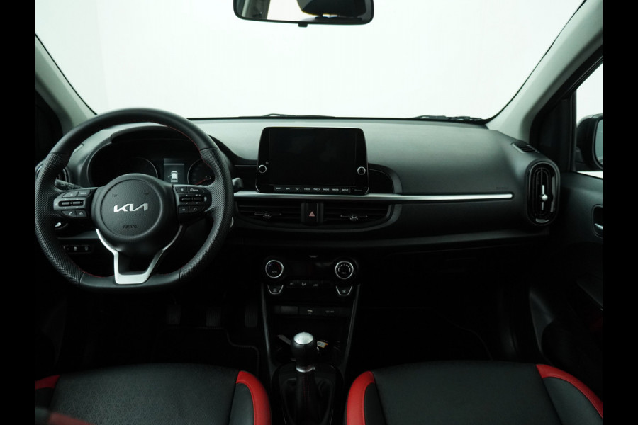 Kia Picanto 1.0 DPi GT-Line Airco - Apple Carlpay/Android Auto - Cruise Control - Climate Control - Navigatie - Achteruitrijcamera - Fabrieksgarantie tot 08-2031