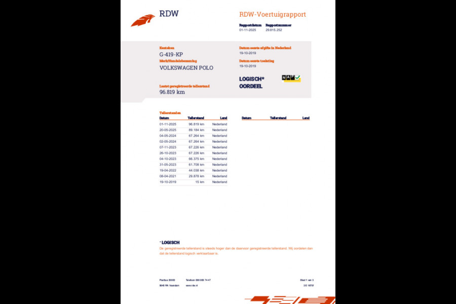 Volkswagen Polo 1.0 TSI R-line 2X / Key-less / Camera / Navigatie