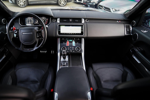 Land Rover Range Rover Sport 5.0 V8 SC SVR | Carbon Package | Kuipstoelen | 360 cam | HuD | Treeplanken | Stoelkoeling | Applecarp