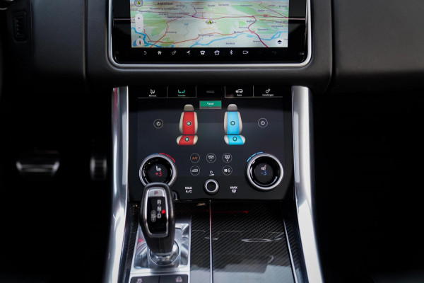 Land Rover Range Rover Sport 5.0 V8 SC SVR | Carbon Package | Kuipstoelen | 360 cam | HuD | Treeplanken | Stoelkoeling | Applecarp