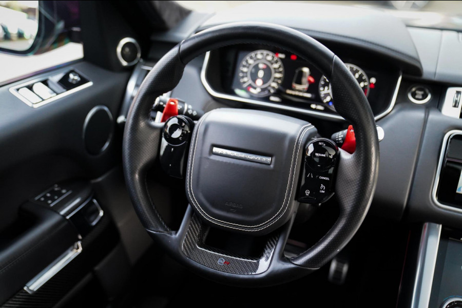 Land Rover Range Rover Sport 5.0 V8 SC SVR | Carbon Package | Kuipstoelen | 360 cam | HuD | Treeplanken | Stoelkoeling | Applecarp
