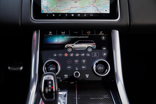 Land Rover Range Rover Sport 5.0 V8 SC SVR | Carbon Package | Kuipstoelen | 360 cam | HuD | Treeplanken | Stoelkoeling | Applecarp