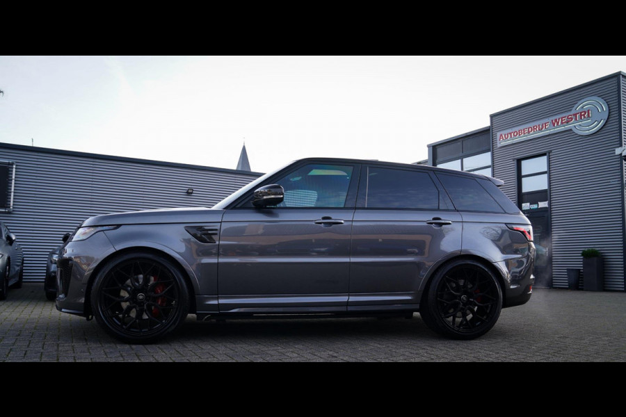 Land Rover Range Rover Sport 5.0 V8 SC SVR | Carbon Package | Kuipstoelen | 360 cam | HuD | Treeplanken | Stoelkoeling | Applecarp