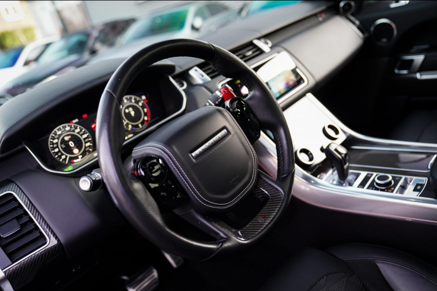 Land Rover Range Rover Sport 5.0 V8 SC SVR | Carbon Package | Kuipstoelen | 360 cam | HuD | Treeplanken | Stoelkoeling | Applecarp