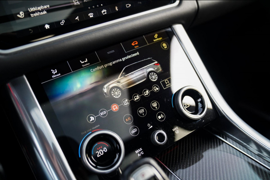 Land Rover Range Rover Sport 5.0 V8 SC SVR | Carbon Package | Kuipstoelen | 360 cam | HuD | Treeplanken | Stoelkoeling | Applecarp