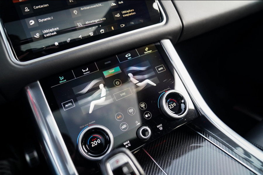 Land Rover Range Rover Sport 5.0 V8 SC SVR | Carbon Package | Kuipstoelen | 360 cam | HuD | Treeplanken | Stoelkoeling | Applecarp