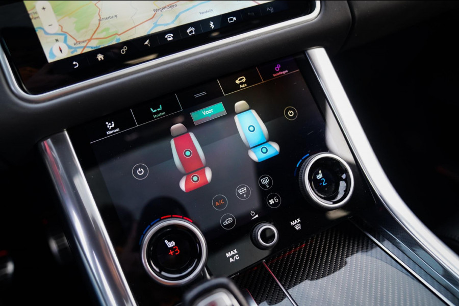 Land Rover Range Rover Sport 5.0 V8 SC SVR | Carbon Package | Kuipstoelen | 360 cam | HuD | Treeplanken | Stoelkoeling | Applecarp