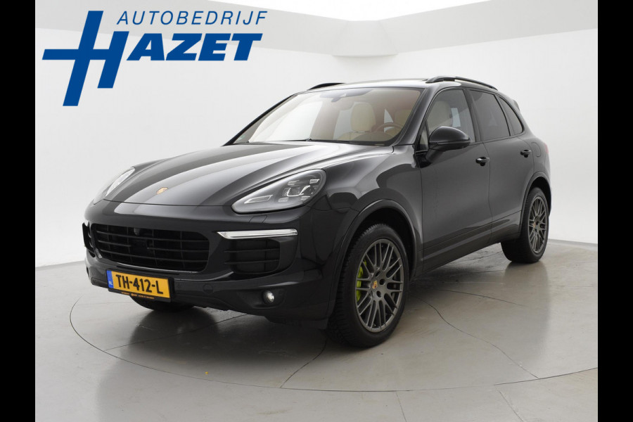 Porsche Cayenne 3.0 S E-HYBRID 416 PK + ADAPTIVE CRUISE | PANORAMA | 360 CAMERA | LUCHTVERING | APPLE CARPLAY | BOSE