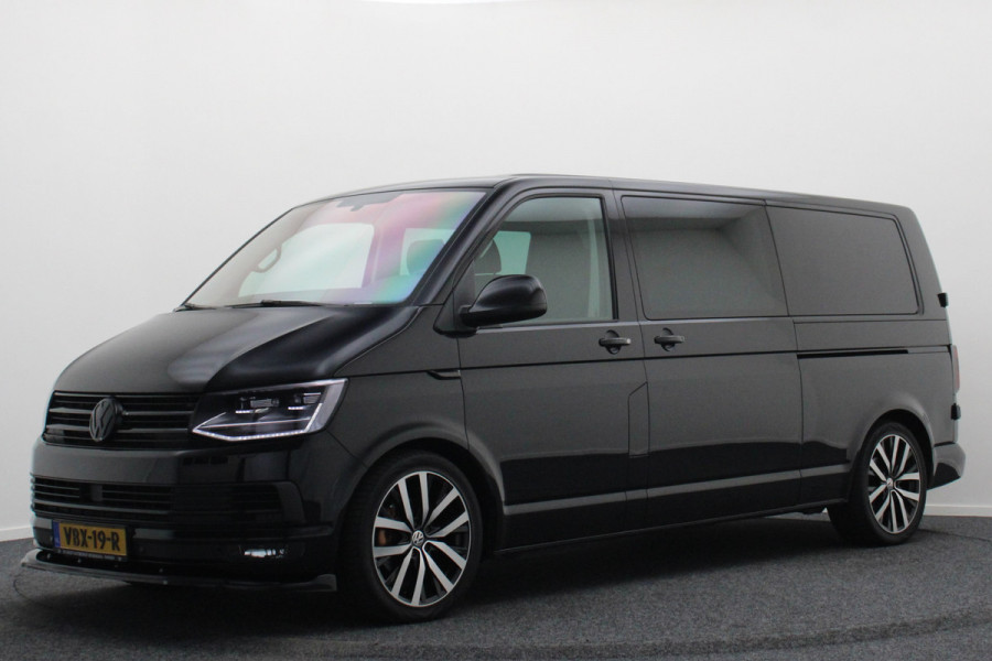 Volkswagen Transporter 2.0 TDI DSG L2H1 DC Highline 2x Schuifdeur, ACC, Apple Carplay, Bluetooth, LED, PDC, Trekhaak, 19''