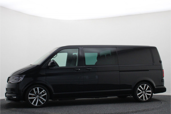 Volkswagen Transporter 2.0 TDI DSG L2H1 DC Highline 2x Schuifdeur, ACC, Apple Carplay, Bluetooth, LED, PDC, Trekhaak, 19''