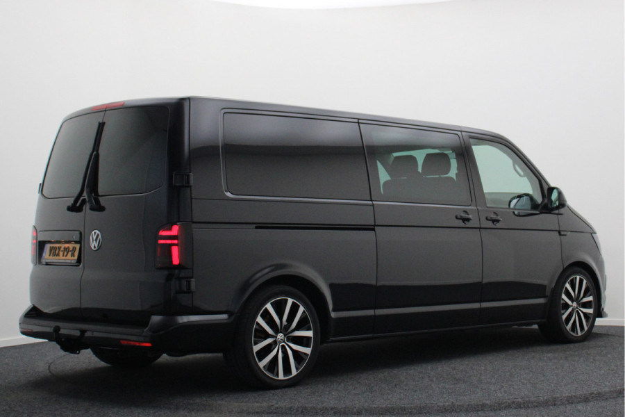 Volkswagen Transporter 2.0 TDI DSG L2H1 DC Highline 2x Schuifdeur, ACC, Apple Carplay, Bluetooth, LED, PDC, Trekhaak, 19''