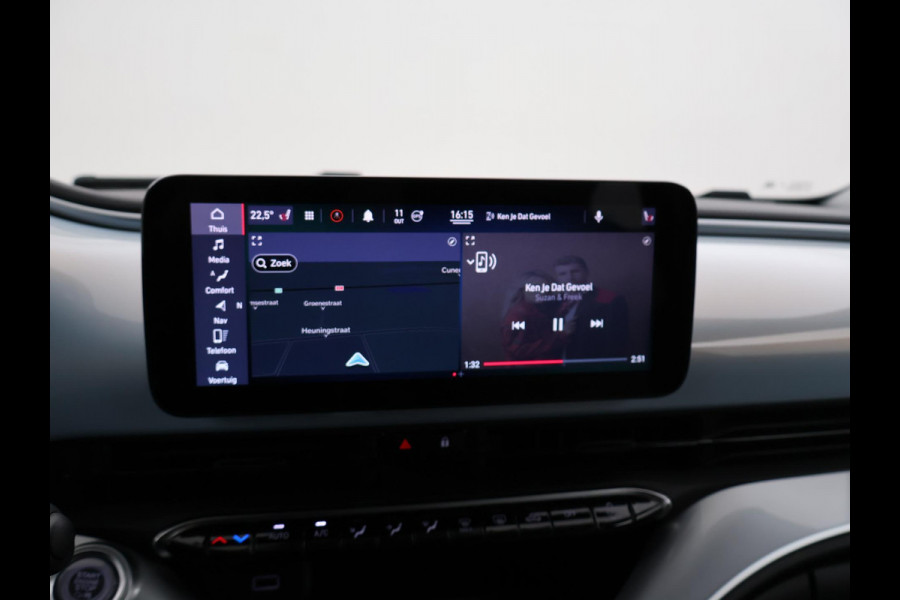 Fiat 500C 42 kWh Aut. *CELESTIAL BLUE* + STOELVERW. | CAMERA | 17 INCH | APPLE CARPLAY