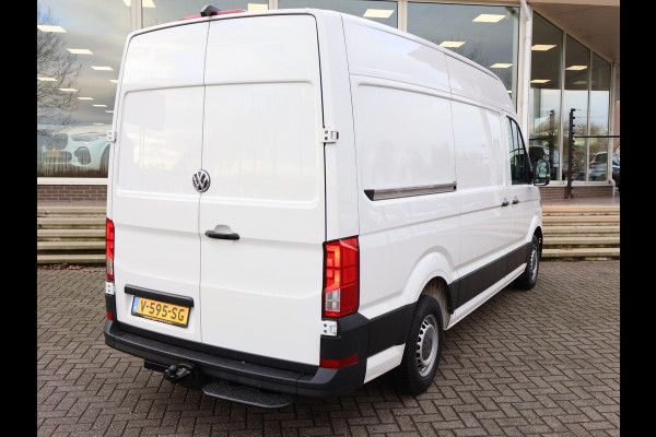 Volkswagen Crafter 35 2.0 TDI 140 PK L3H3 + WERKPLAATS INRICHTING + TREKHAAK 3000 KG | CAMERA | DAB | APPLE CARPLAY