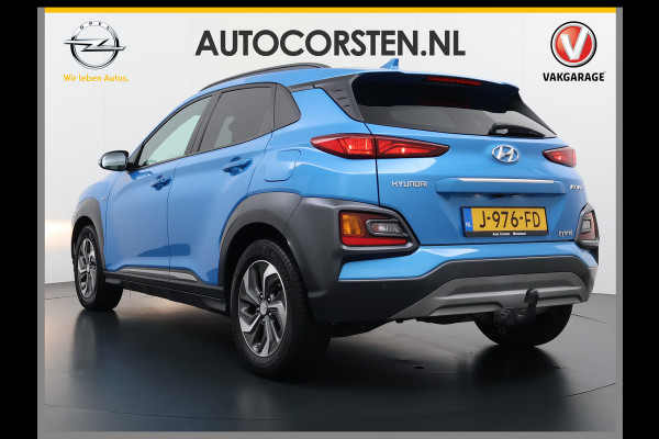 Hyundai Kona 1.6 HEV AUT-6 141pk Adaptive-Cr Trekhaak HUD Camera Android Apple Carplay Navi Bordherkenning PDC Fashion Keyless Head-Up-Display Auto-Pilot (Lane-Assist+ACC) ESP Mild Hybride Priv.Glass Botsing waarsch syst Dodehoek-assistent