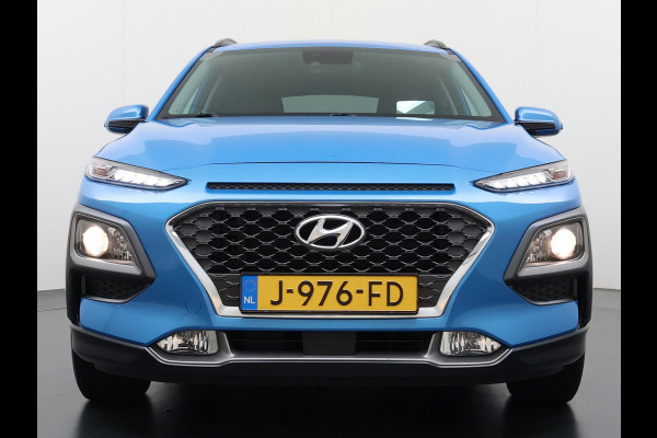 Hyundai Kona 1.6 HEV AUT-6 141pk Adaptive-Cr Trekhaak HUD Camera Android Apple Carplay Navi Bordherkenning PDC Fashion Keyless Head-Up-Display Auto-Pilot (Lane-Assist+ACC) ESP Mild Hybride Priv.Glass Botsing waarsch syst Dodehoek-assistent