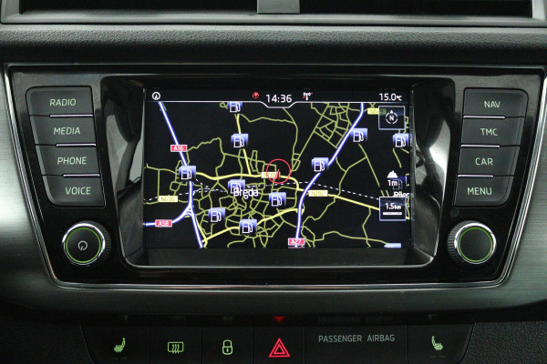 Škoda Fabia Combi 1.0 TSI Clever (TREKHAAK, SENSOREN, NAVIGATIE, STOELVERWARMING, CRUISE CONTROL)