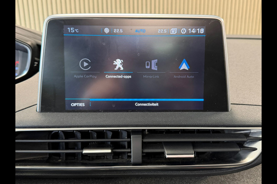 Peugeot 5008 1.2 PureTech Allure 7PERS. AUT. PANO CAMERA NAVI LEDER CRUISE APPLE CARPLAY STOELMASSAGE