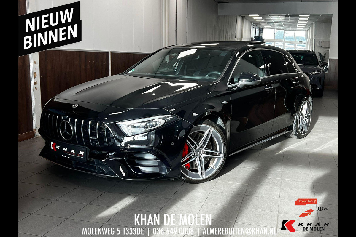 Mercedes-Benz A-Klasse AMG 45 S 4MATIC+ FULL OPTION|Pano|Memory|HUD|360|Leer|Stoelkoeling|