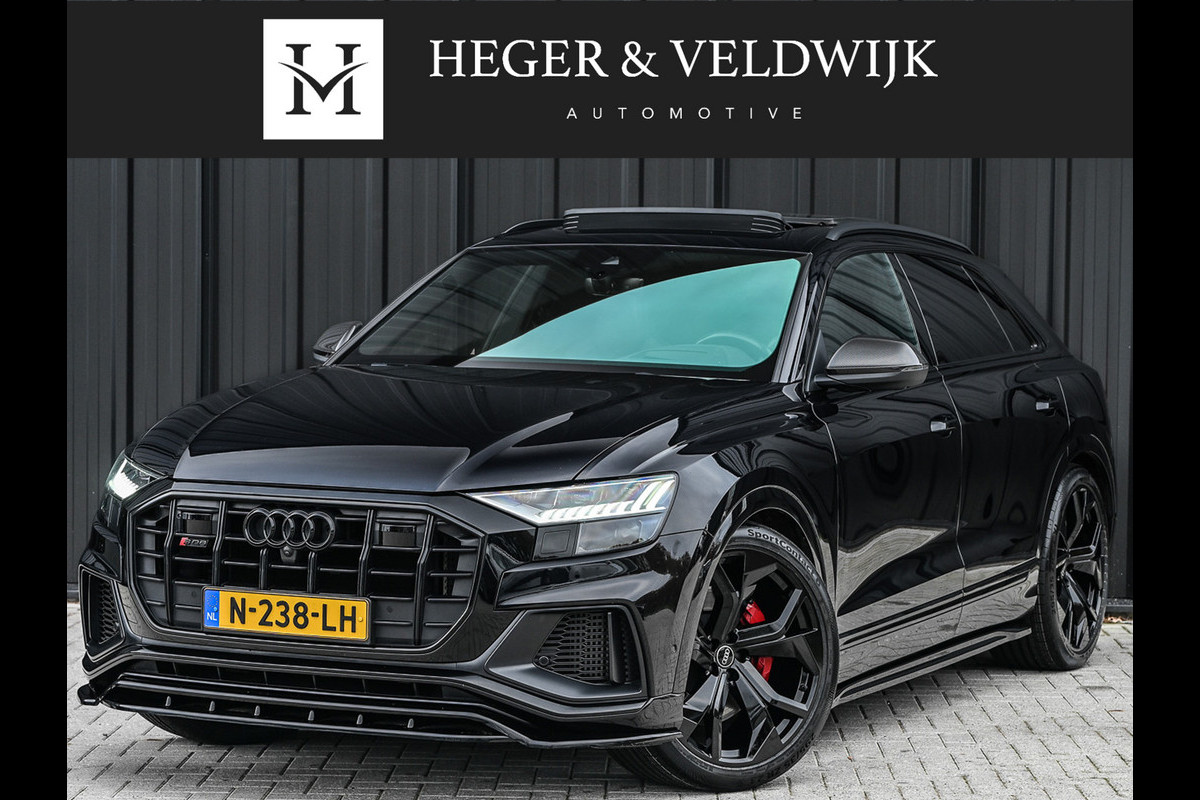 Audi SQ8 4.0 TFSI SQ8 QUATTRO 507 PK | 360 CAMERA | S-SEATS | STANDKACHEL | B&O SOUND | ADAPTIVE CRUISE CONTROL | SOFT-CLOSE | HEAD-UP |