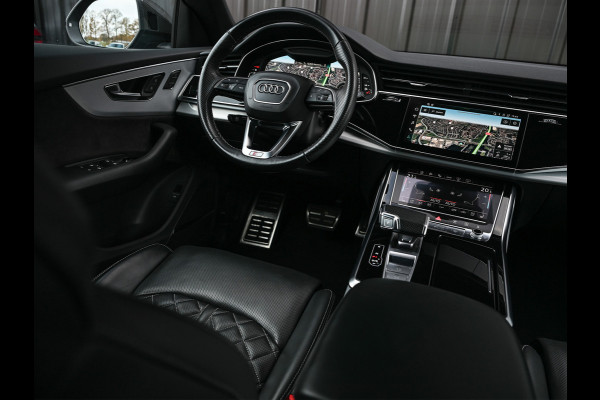 Audi SQ8 4.0 TFSI SQ8 QUATTRO 507 PK | 360 CAMERA | S-SEATS | STANDKACHEL | B&O SOUND | ADAPTIVE CRUISE CONTROL | SOFT-CLOSE | HEAD-UP |