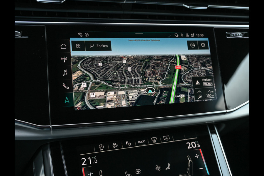 Audi SQ8 4.0 TFSI SQ8 QUATTRO 507 PK | 360 CAMERA | S-SEATS | STANDKACHEL | B&O SOUND | ADAPTIVE CRUISE CONTROL | SOFT-CLOSE | HEAD-UP |