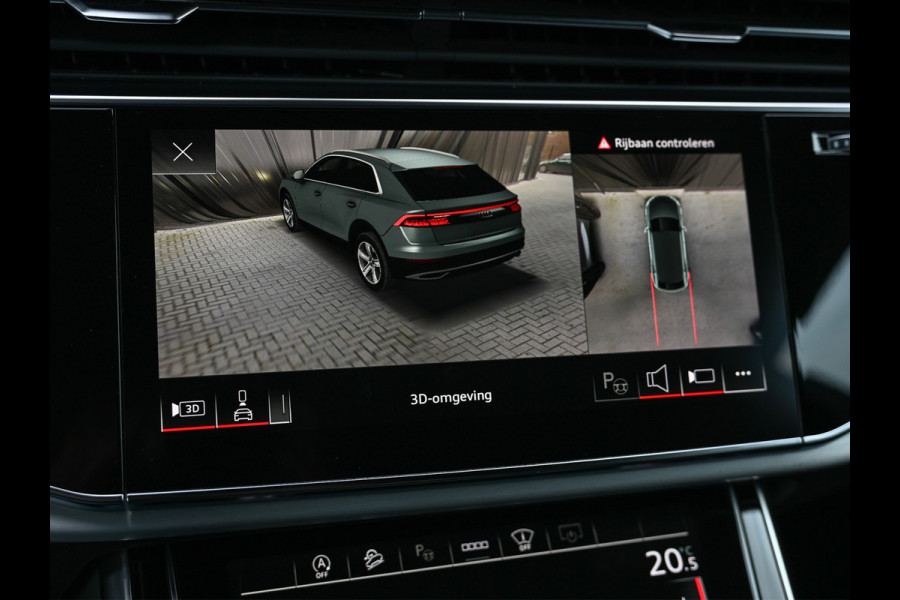 Audi SQ8 4.0 TFSI SQ8 QUATTRO 507 PK | 360 CAMERA | S-SEATS | STANDKACHEL | B&O SOUND | ADAPTIVE CRUISE CONTROL | SOFT-CLOSE | HEAD-UP |