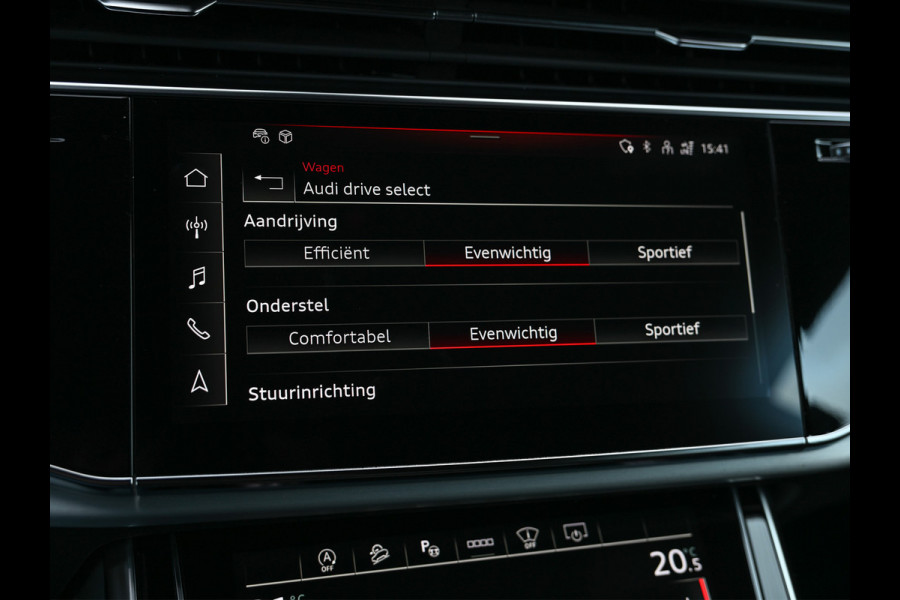 Audi SQ8 4.0 TFSI SQ8 QUATTRO 507 PK | 360 CAMERA | S-SEATS | STANDKACHEL | B&O SOUND | ADAPTIVE CRUISE CONTROL | SOFT-CLOSE | HEAD-UP |