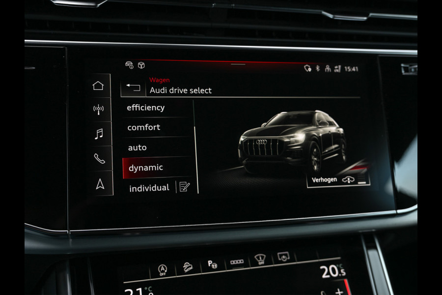 Audi SQ8 4.0 TFSI SQ8 QUATTRO 507 PK | 360 CAMERA | S-SEATS | STANDKACHEL | B&O SOUND | ADAPTIVE CRUISE CONTROL | SOFT-CLOSE | HEAD-UP |