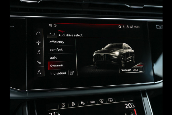 Audi SQ8 4.0 TFSI SQ8 QUATTRO 507 PK | 360 CAMERA | S-SEATS | STANDKACHEL | B&O SOUND | ADAPTIVE CRUISE CONTROL | SOFT-CLOSE | HEAD-UP |