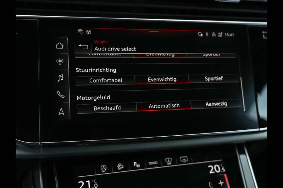 Audi SQ8 4.0 TFSI SQ8 QUATTRO 507 PK | 360 CAMERA | S-SEATS | STANDKACHEL | B&O SOUND | ADAPTIVE CRUISE CONTROL | SOFT-CLOSE | HEAD-UP |