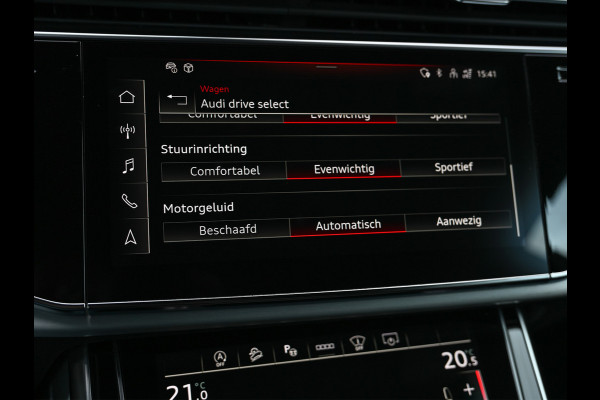 Audi SQ8 4.0 TFSI SQ8 QUATTRO 507 PK | 360 CAMERA | S-SEATS | STANDKACHEL | B&O SOUND | ADAPTIVE CRUISE CONTROL | SOFT-CLOSE | HEAD-UP |