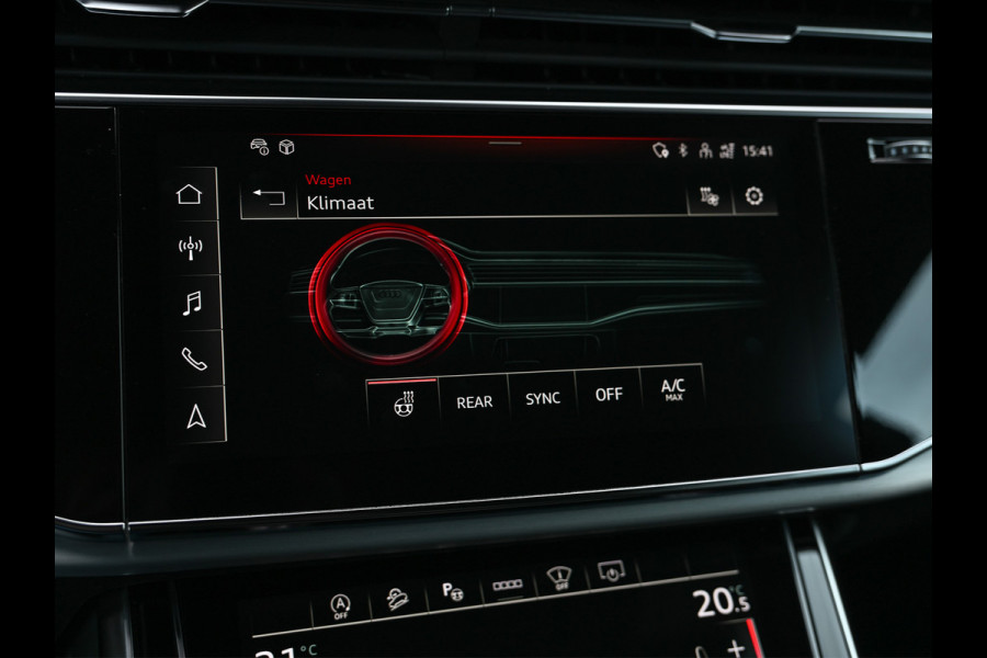 Audi SQ8 4.0 TFSI SQ8 QUATTRO 507 PK | 360 CAMERA | S-SEATS | STANDKACHEL | B&O SOUND | ADAPTIVE CRUISE CONTROL | SOFT-CLOSE | HEAD-UP |