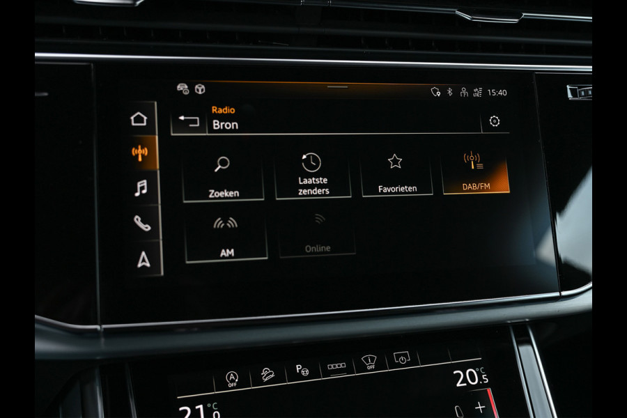 Audi SQ8 4.0 TFSI SQ8 QUATTRO 507 PK | 360 CAMERA | S-SEATS | STANDKACHEL | B&O SOUND | ADAPTIVE CRUISE CONTROL | SOFT-CLOSE | HEAD-UP |