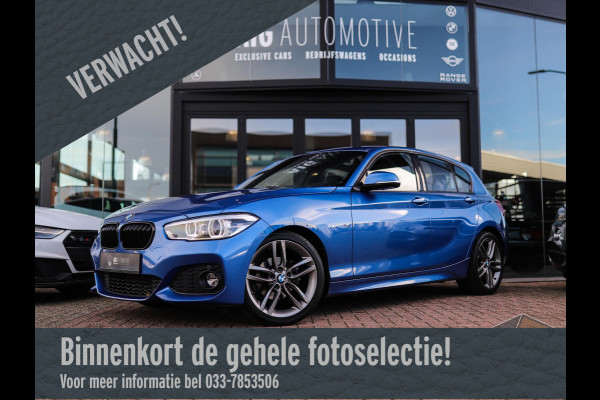 BMW 1-serie 118i Corporate Lease Executive | M-Sport | Shadowline | Leder | Stoelverw. | 18" LM