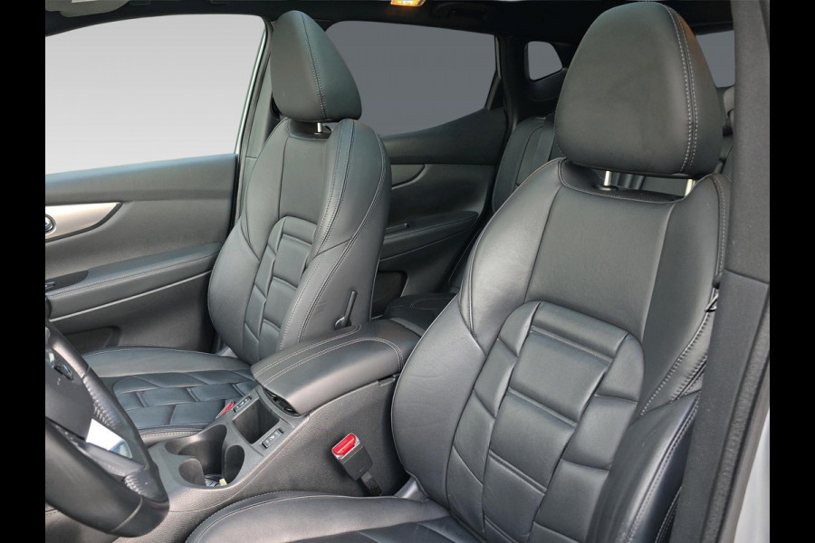 Nissan QASHQAI 1.3 DIG-T Tekna + | Pano | Volleder | 360 Camera | Bose | Elektrische stoelen met memorie |