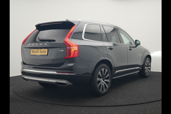 Volvo XC90 T8 Twin Engine AWD Inscription 7 Persoons Plug In Hybrid Dealer O.H PHEV | Panodak | Adaptive Cruise | Luxe Lederen Comfortzetels Massage & Ventilatie | Head Up | 360 Camera | Harman Kardon | Blis | Apple Carplay | Navigatie |