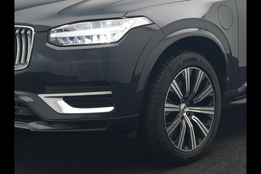 Volvo XC90 T8 Twin Engine AWD Inscription 7 Persoons Plug In Hybrid Dealer O.H PHEV | Panodak | Adaptive Cruise | Luxe Lederen Comfortzetels Massage & Ventilatie | Head Up | 360 Camera | Harman Kardon | Blis | Apple Carplay | Navigatie |